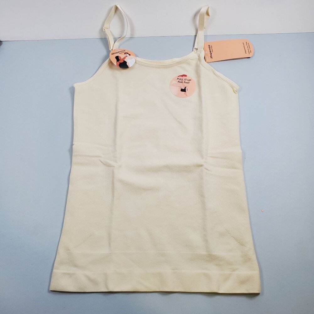Shapermint All Day Everyday Scoop Neck Cami Women Size Large NWT Beige